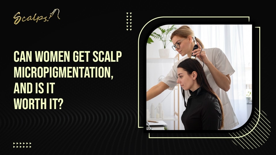 CAN WOMEN GET SCALP MICROPIGMENTATION, AND IS IT WORTH IT?​