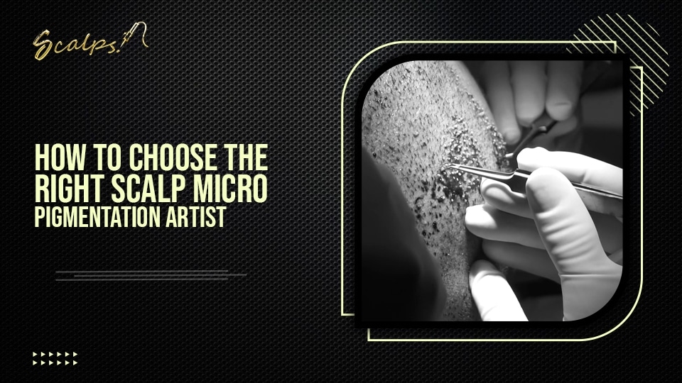 HOW TO CHOOSE THE RIGHT SCALP MICRO PIGMENTATION ARTIST​