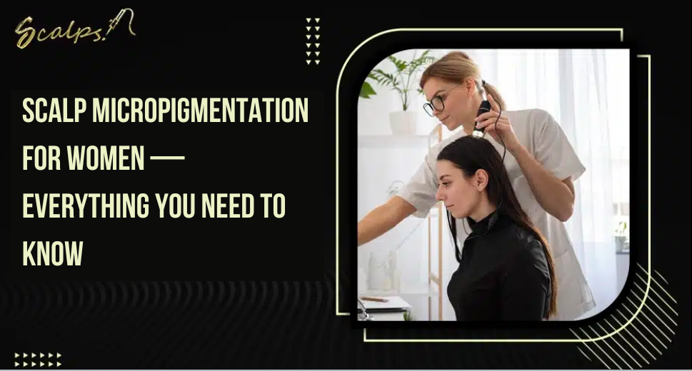 Scalp Micropigmentation for Women — Everything You Need to Know