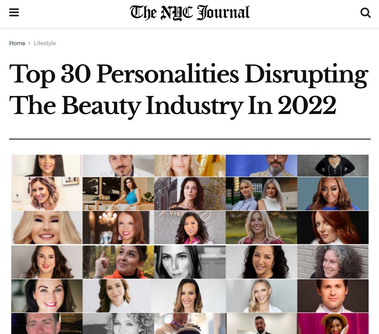 SCALPS CO - Top 30 Personalities Disrupting The Beauty Industry In 2022