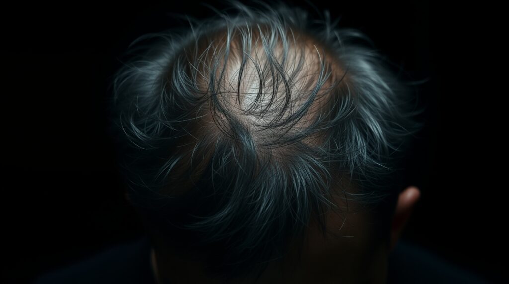 How to hide thinning hair