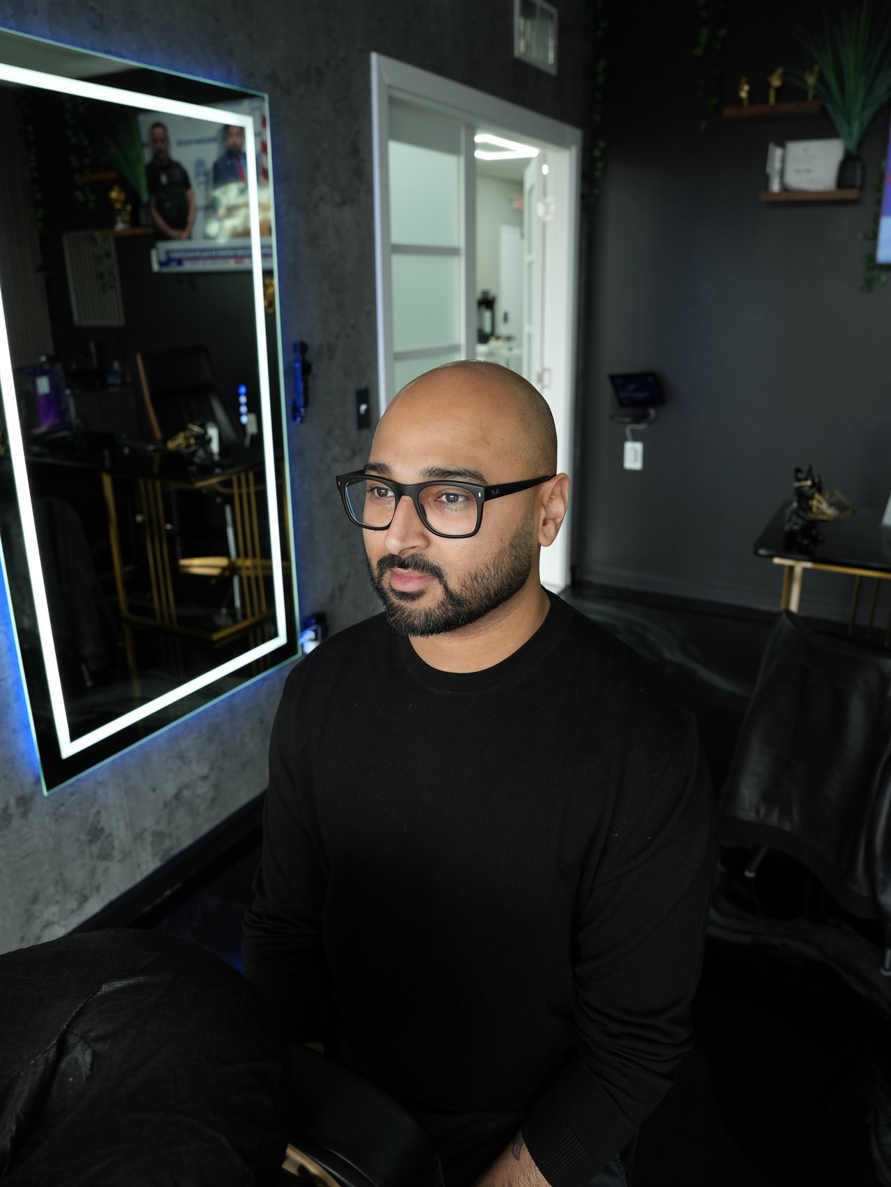 Scalp Micropigmentation & Hair Tattoo Studio In Manalapan NJ 6 Haris S. before scalp micropigmentation