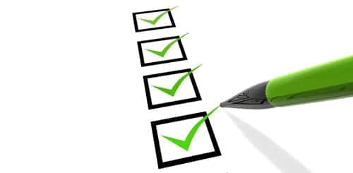 SMP Aftercare Instructions | SCALPS 5 checklist image white